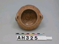 藏品(青黃釉雙耳小陶罐)的圖片